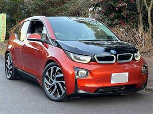 売り切りBMW i3 レンジ・エクステンダー EV 647cc ワンオーナー 8.9万km 車検7/9/25 レーダクルズコントロール 純正ナビ Bカメラ Bluetooth