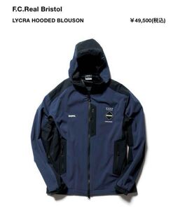 FCRB 21AW lycra hooded blouson サイズL ネイビー