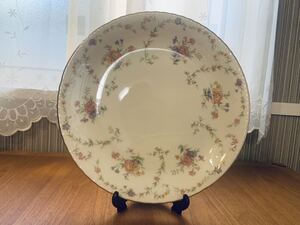 Noritake contemporary PAVIA ノリタケ パヴィア 大皿 ディナープレート 花柄 約27cm