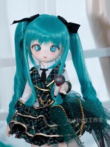 BJDドール用ウィッグ 8-9インチ MDD/kumako/DDサイズ通用 1/3 球体関節人形 doll