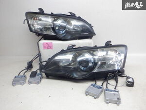 スバル 純正加工 BP5 BL5 レガシィ 前期 HID ヘッドライト ヘッドランプ 社外HIDバルブ付 KOITO 100-20791 左右 セット 点灯OK 即納