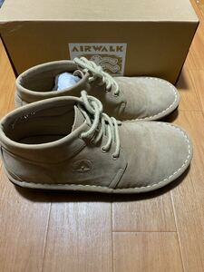 AIR WALK OUTLAND D-BOOTS SL エアウォーク　アウトランド　スエード　サンドベージュ　26cm