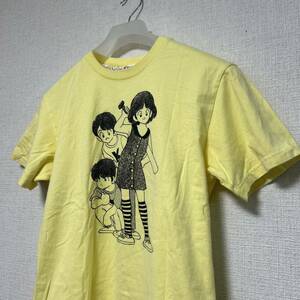 ★超希少★ あだち充　タッチ　ユニクロ　tシャツ 黄色