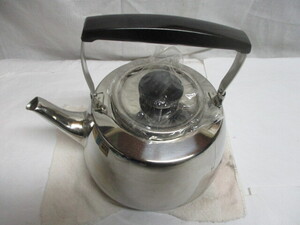 I-103 TRIM 　TER KETTLE 昭和レトロ　スイテンレス製　大容量　3.５　【未使用品】