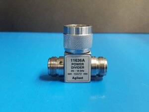 (NBC) Agilent 11636A パワーデバイダ DC to 18GHz Power Divider (中古 0372)