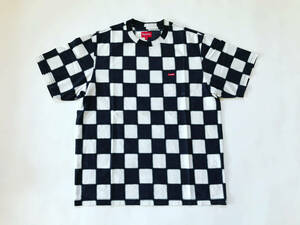 (XL)Supreme Small Box Logo Tee CHECKERBOARDシュプリームスモールボックスロゴTシャツチェック柄