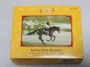 BREYER【SEATTLE SLEW】オーナメント