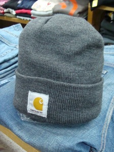 USA製 Carhartt カーハート ニットキャップ グレー (one size)　