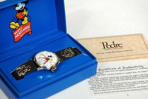 即決　 限定　1991年　復刻版　パイアイ　 ミッキーマウス　クォーツ時計　ペドル社　ディズニー