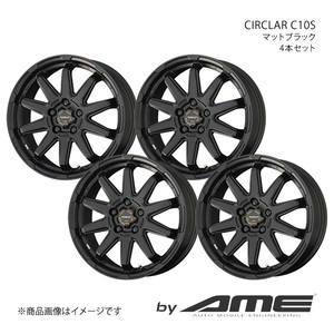 CIRCLAR C10S アルミホイール 4本セット ブーン M7#0S(2016/4～)【16×6.0J 4-100 +40 マットブラック】 共豊