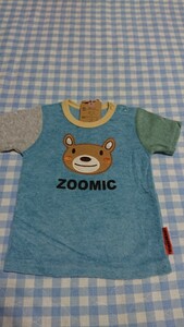 ♪301☆未使用・保管品☆zoomic☆　パイル地　半袖Tシャツ　95
