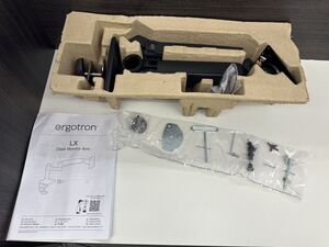 M244-X2-1278 ergotron LX モニターアーム エルゴトロン PC周辺機器 Desk Monitor Arm 現状品②