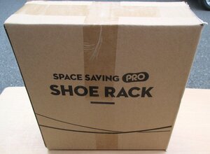 ☆スペースセービング SPACE SAVING PRO SHOE RACK 6段 シューズラック GREY◆置き方様々！1,191円