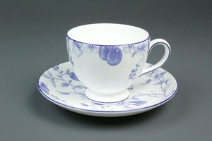 ウェッジウッド WEDGWOOD ボーンチャイナ カップ＆ソーサー BONE CHINA BLUE PLUM ブランド洋食器 インテリア 5521kbz