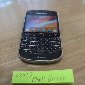 〈833〉BlackBerry ブラックベリー 9900 docomo　　ドコモ 利用制限◯ 本体のみ中古　