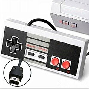 海外版 NES クラシックミニ / Wii コントローラー レトロ スタイル コントローラー！送料無料！