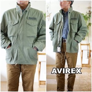 AVIREX アビレックス　 アヴィレックス　M-65　　ミリタリー　軍物　フィールドジャケット　3952014 サイズ M