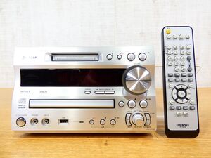 S) (GGB-9) ONKYO オンキョー FR-N7SX CD/MDコンポ本体のみ 音響機器 オーディオ ※ジャンク/通電OK！ @100 (11)