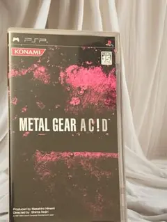 PSPソフト METAL GEAR ACID メタルギアアシッド コナミ