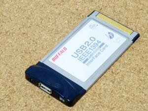 [CardBus/PC Card] BUFFALO IFC-CB2IU2V IEEE1394a + USB2.0 VIAチップ [PCMCIA]