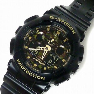 W08-【CASIO】　G-SHOCK　カモフラージュ　黒　5081　メンズ