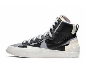 sacai NIKE BLAZER MID "BLACK/WOLF GREY/WHITE" 27.5cm BV0072-002