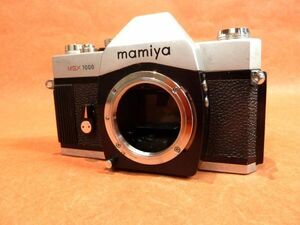 d709 MAMIYA マミヤ MSX 1000 フィルム 一眼レフ カメラ ボディ☆ シャッター・巻上げ OK☆ /60