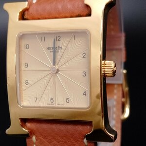 エルメス Hermes 腕時計 不動品 HH1.201(Hウォッチ) レディース 3553957