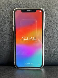 iPhoneXR 64GB MT032J/A A2106 UQモバイル 判定○ 通電○ ジャンク扱い