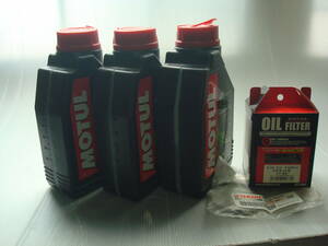 ★☆YAMAHA SR400　 MOTUL 5100 オイル交換セット☆★