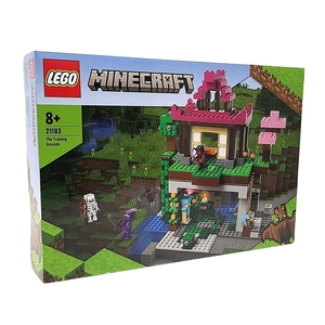 HE285 LEGO レゴ Minecraft マインクラフト 21183 訓練場 かじ場 マイクラ 大型セット ブロック 玩具 知育 おもちゃ 未使用 ●80