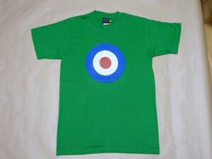 新品 モッズＴシャツ　M 緑　グリーン　ロック べスパ THE WHO