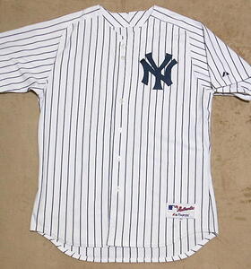 サイズ48 Majestic ヤンキース ジャージ ユニフォーム メジャーリーグ MLB YANKEES 松井 イチロー ジーター 田中 ジャッジ