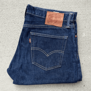 ホワイトオーク 米国製 Levi’s 04511-2596 W34(W35) L32 赤耳 WHITE OAK アメリカUSA製 濃紺 デニムパンツ ジーンズ 045112596 511-2596