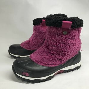 レディース THE NORTH FACE HEAT SEEKER ブーツ 23cm パープル系 / ノースフェイス ボア サイドジップ