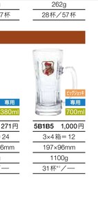 アサヒ ブラックニッカ ビッグジョッキ 700ml 12個セット 新品 未使用 未開封 5B1B5 メガジョッキ ジョッキ レトロ 貴重 業務用 ハイボール