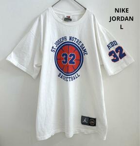 90s NIKE ナイキ　JORDAN ジョーダン　半袖　Tシャツ L相当