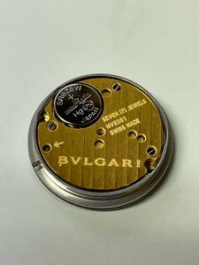 【可動品】BVLGARI ブルガリ クォーツ ムーブメント Cal.MVE001 風防付き【現状】№63098