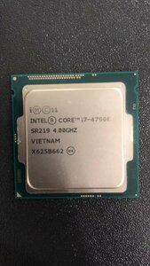 CPU インテル Intel Core I7-4790K プロセッサー 中古 動作未確認 ジャンク品 - A477