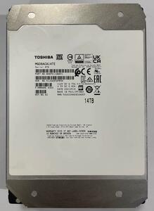 HDD TOSHIBA MG08ACA14TE 14TB 3.5インチ 7200rpm 6Gb/s SATA3 SATA 中古