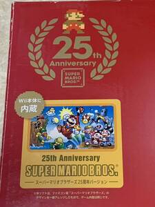 Wii 本体 スーパーマリオ25周年バージョン