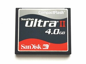☆美品☆ CFカード 4GB サンディスク ウルトラII SanDisk Ultra II コンパクトフラッシュ CompactFlash Card