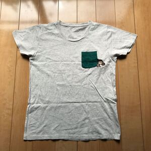 グラニフ×チェブラーシカ Tシャツ 122-1-342 ユニセックス SS 絵本