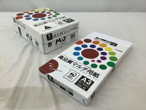 APPJ 高品質マルチ用紙/A3 500枚×3袋セット 1袋開封済/枚数未確認 中古品 ACB