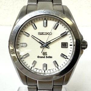 H987-P1-399◎ SEIKO セイコー GS グランドセイコー 8J56-8020 デイト 獅子メダル メンズ 腕時計 自動巻き 稼働