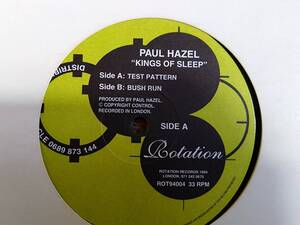 Paul Hazel Kings Of Sleep/dave angel