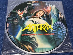 Anthrax / アンスラックス　Spreading The Disease　UKピクチャー盤