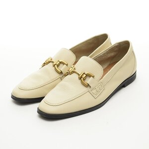 ◇528744 ZARA ザラ パンプス ホースビットローファー サイズ36（23.5cm相応） レディース ベージュ