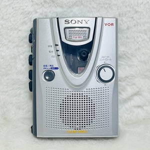  [240926-5T]【中古/現状品】≪SONY/カセットコーダー≫TCM-400/ソニー/再生○/早送り・巻戻し○/※録音動作未確認/※アダプター無し