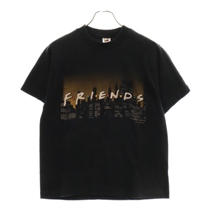 VINTAGE ヴィンテージ 90s FRIENDS MOVIE TEE フレンズムービー半袖Tシャツカットソー ブラック